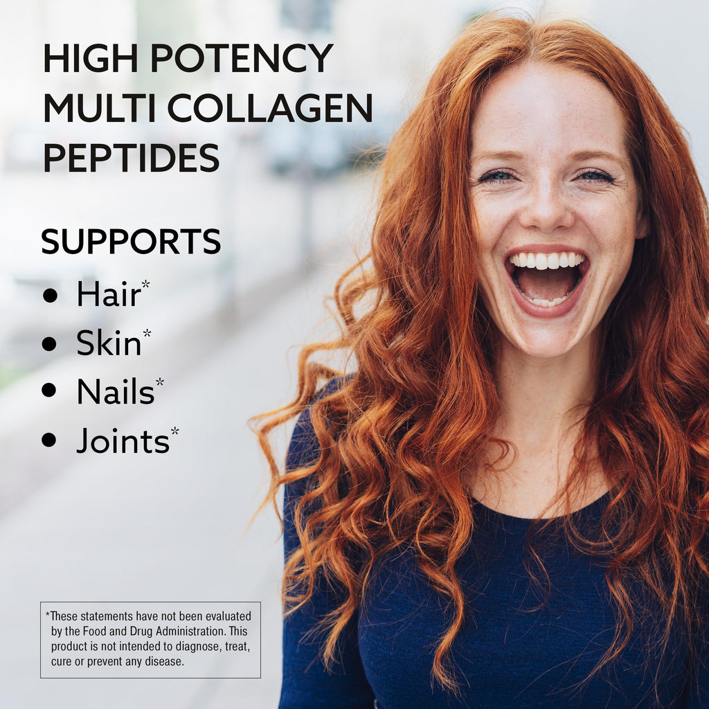 Amplicell Multi Collagen Peptides Powder for Men & Women - 41 Servings - image 2