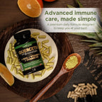 Gade Nutrition Quercetin with Vitamin C and Zinc - Quercetin 500mg