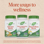 Nature's Way Saw Palmetto Berries; 585 mg; Non-GMO Project Verified;