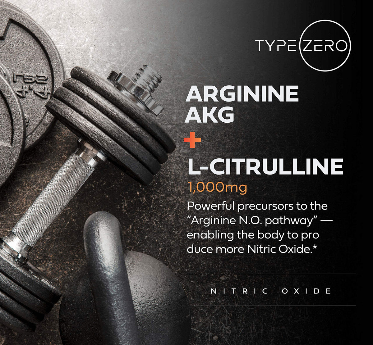 Type Zero Nitric Oxide 6X Booster - 150 Vegetarian Capsules - image 3