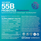 NATURION 55B Probiotics Premium 55 Billion CFU - 60 Capsules - image 4