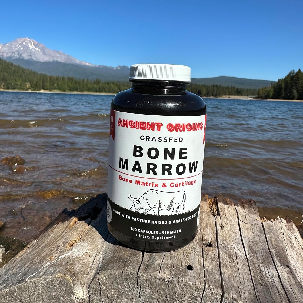 Ancient Origins Grass Fed Bone Marrow Supplement - 180 Capsules - image 5