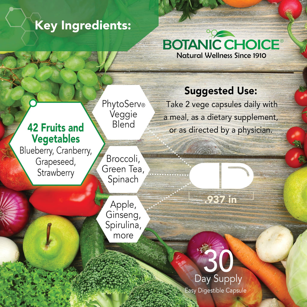 Botanic Choice Mega Fruits and Veggies Blend