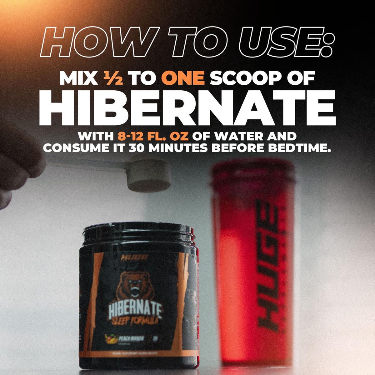 Huge Supplements Hibernate Sleep Supplement Powder - 30 Servings - image 6