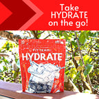 FITTEAM HYDRATE Organic Electrolyte Drink Mix - 30 Stick Packs - image 9