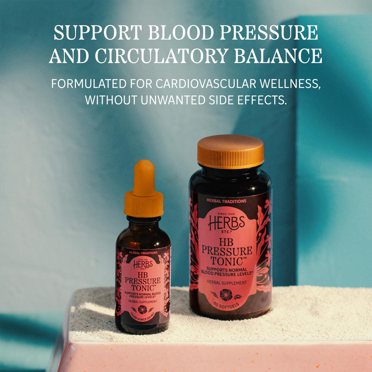 Herbs Etc. HB Pressure Tonic Heart Supplement - 60 Softgels - image 5