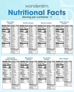 WonderSlim Meal Replacement Shakes & Smoothies
