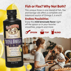 Barlean's Total Omega 3 6 9 Fish Oil Liquid Supplement - image 6