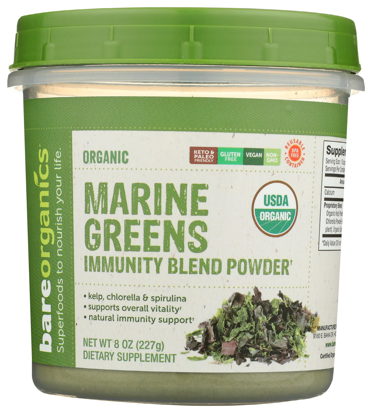 BareOrganics Dietary Supplement