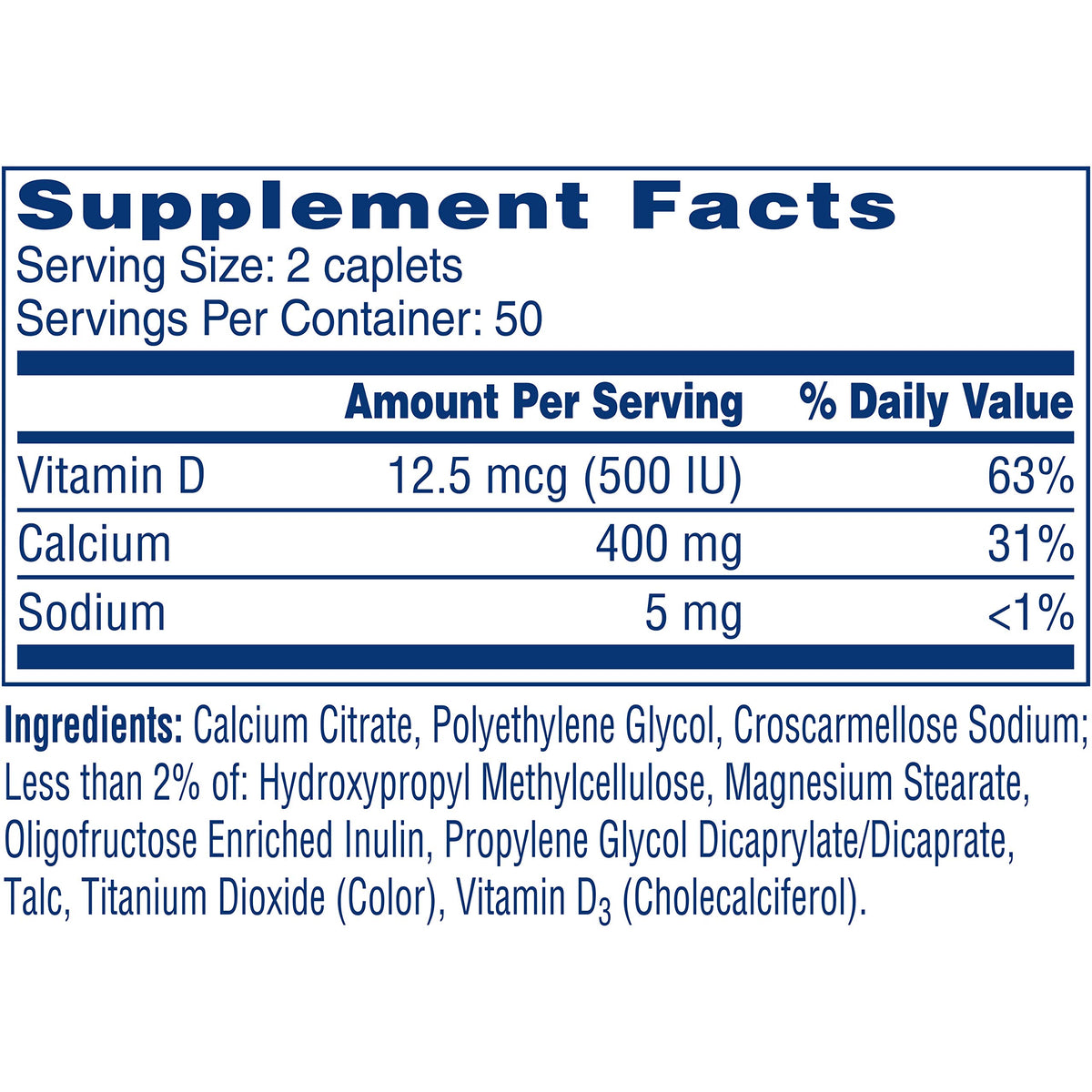 Citracal Calcium Citrate Petites with Vitamin D3 - 400 Tablets - image 7