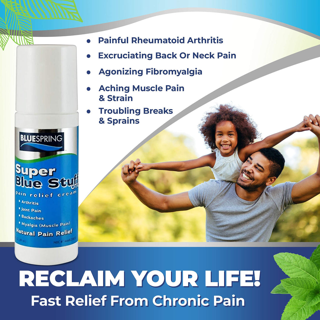 Emu Therapy Super Blue Stuff Natural Pain Relief Roll-On with Emu Oil - image 7