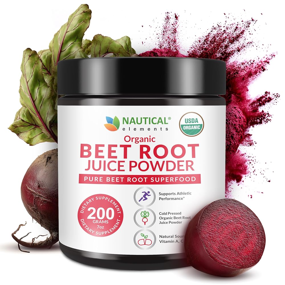Nautical Elements Beet Juice Powder Organic - Cold Pressed - 20:1