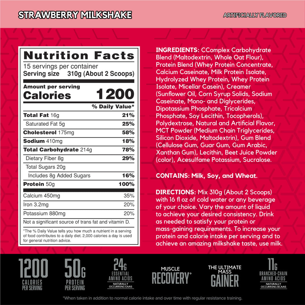 BSN True-Mass Weight Gainer