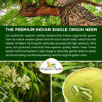 Organic Veda Neem Capsules Triple Complex for Skin & Immune Support - image 9