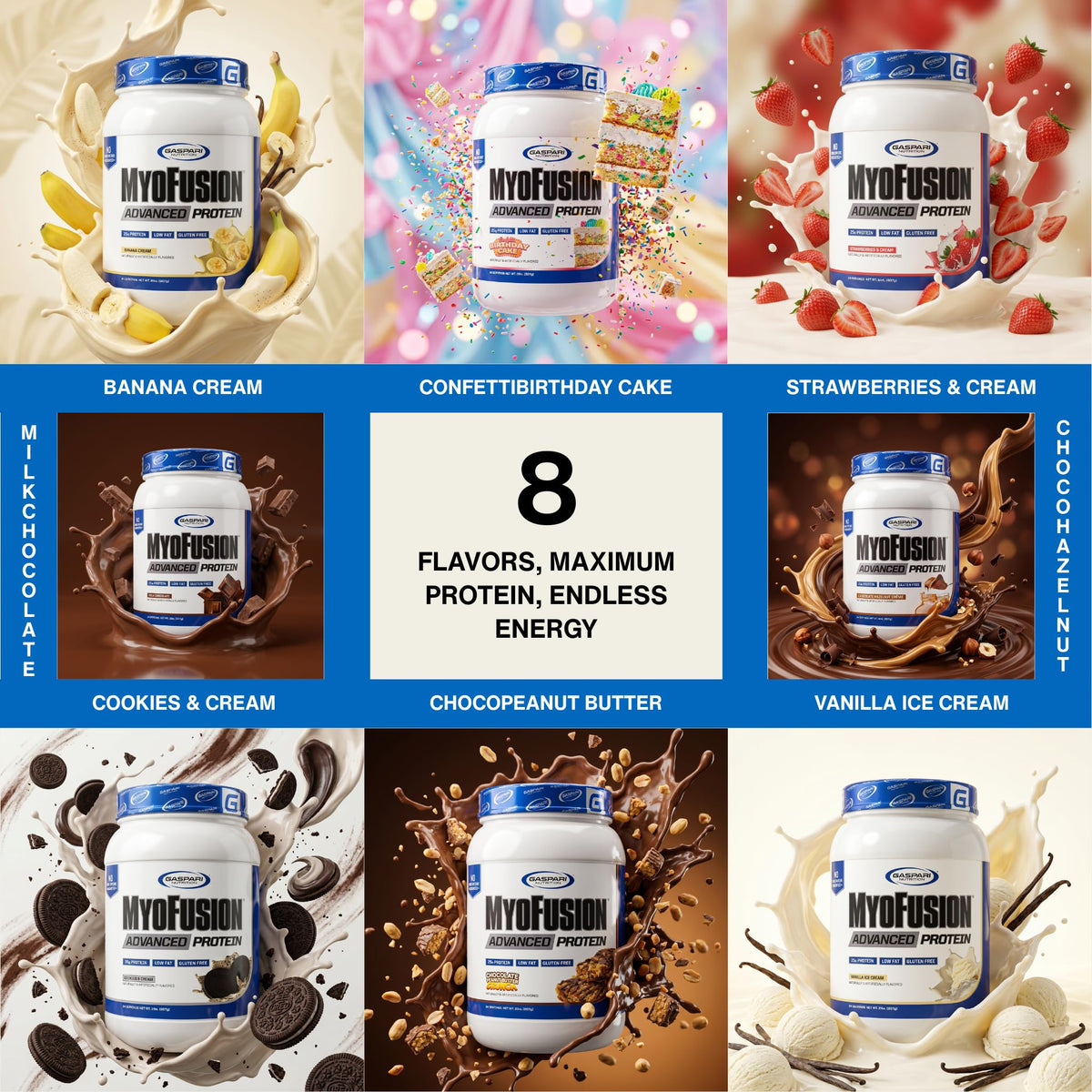 Gaspari Nutrition Myofusion Advanced Protein