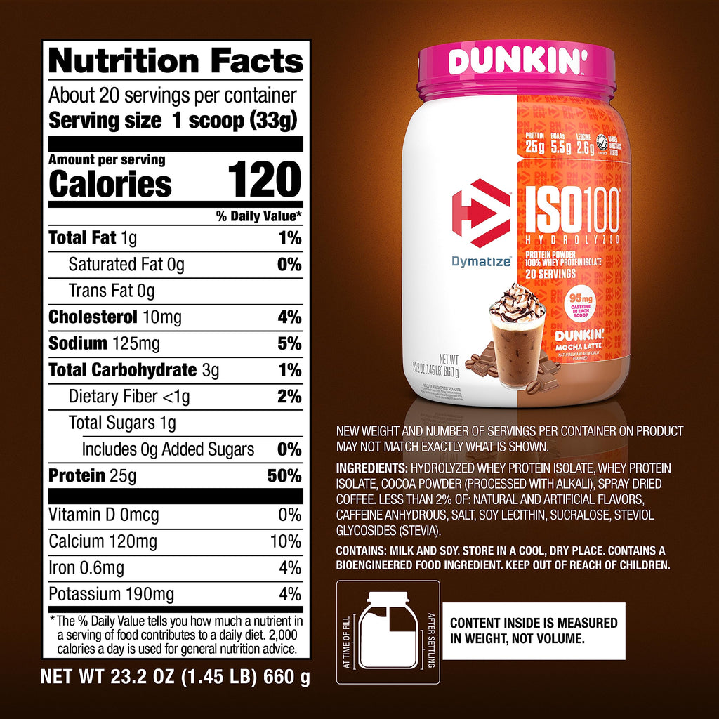 Dymatize ISO100 Hydrolyzed Protein Powder
