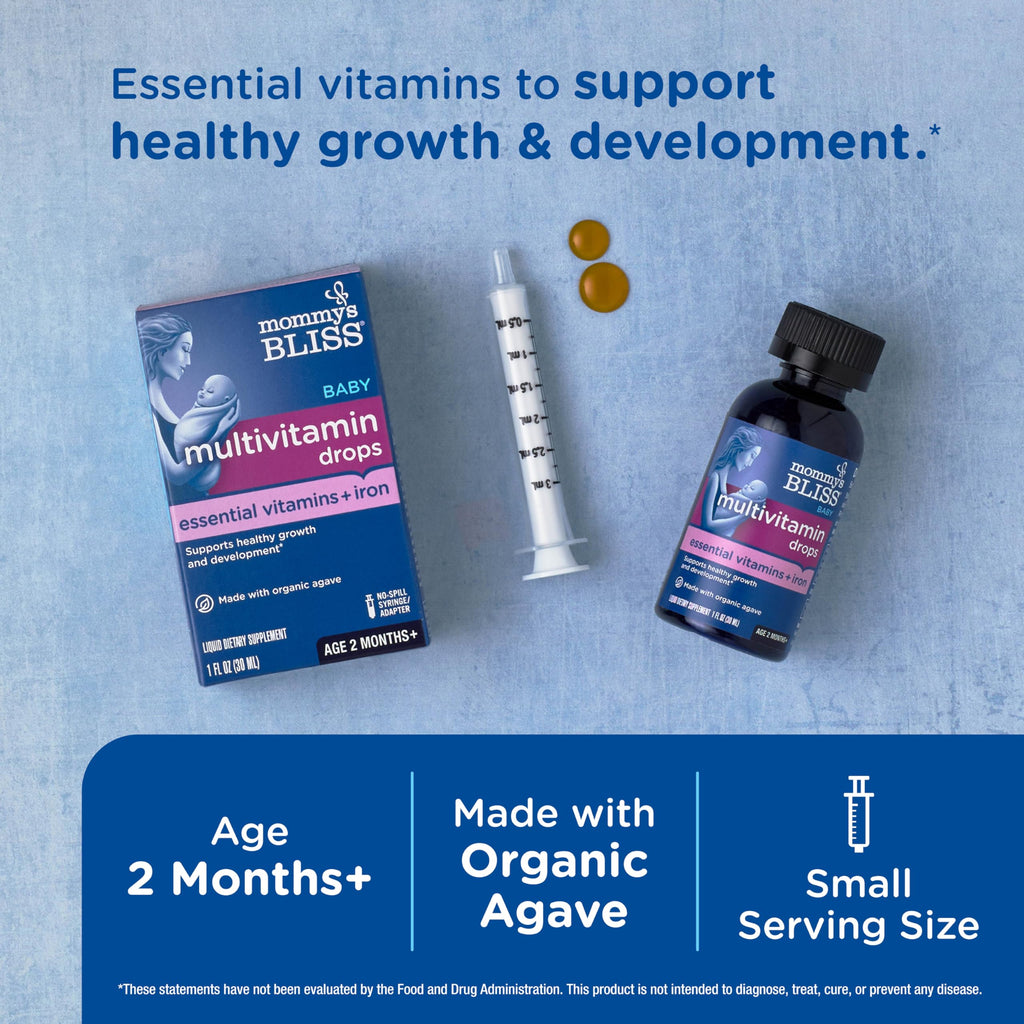 Mommy's Bliss Baby Multivitamin + Iron - 30 ml - image 2