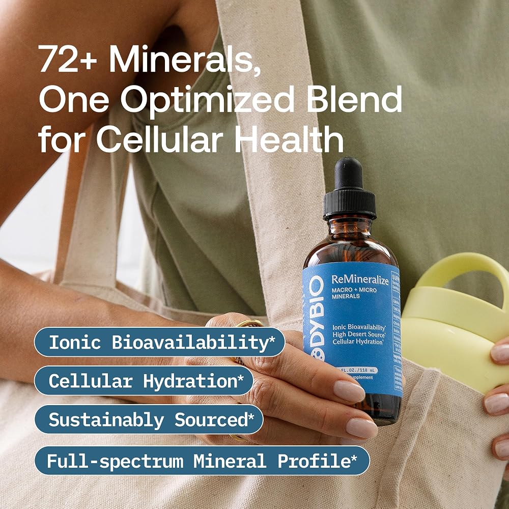 BodyBio ReMineralize Ionic Trace Minerals - 4 Fl Oz - image 4