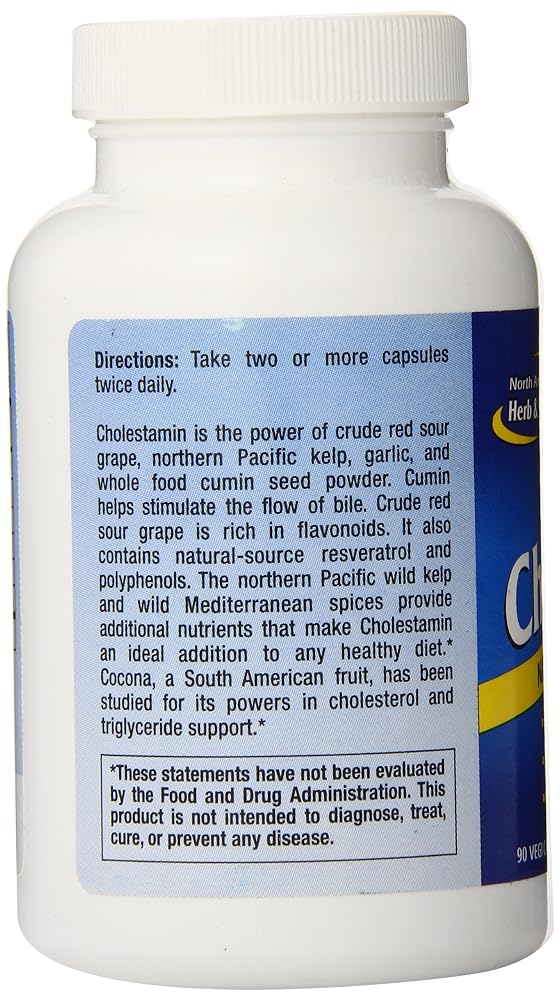 North American Herb & Spice Cholestamin - 90 Capsules - image 3