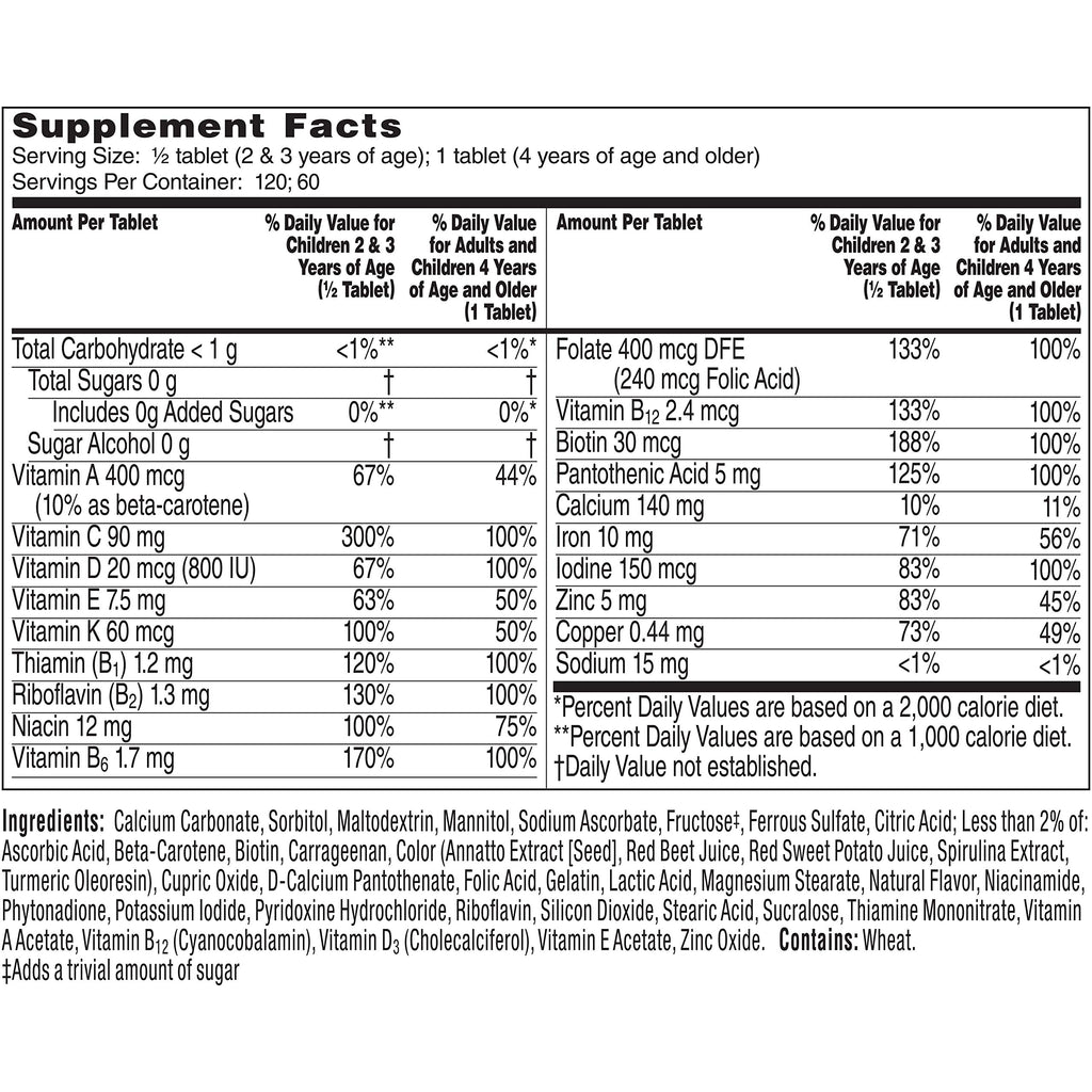 Flintstones Complete Children's Multivitamin Chewable Tablets - 60 Count - image 3