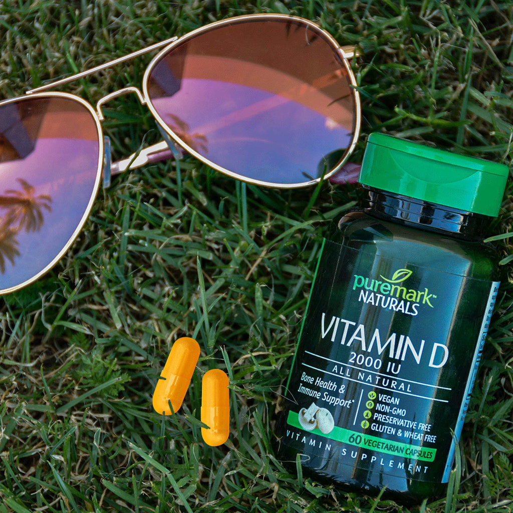 Puremark Vitamin D 2000 IU Vegetarian Capsules - 60 Count - image 4