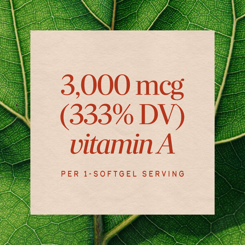 Nature's Way Vitamin A 3,000 mcg Softgels - 100 Count - image 4
