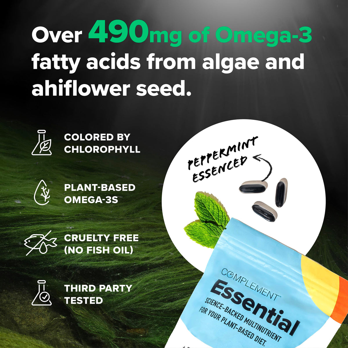 Complement Essential Vegan Multivitamin for Men & Women (30 Servings