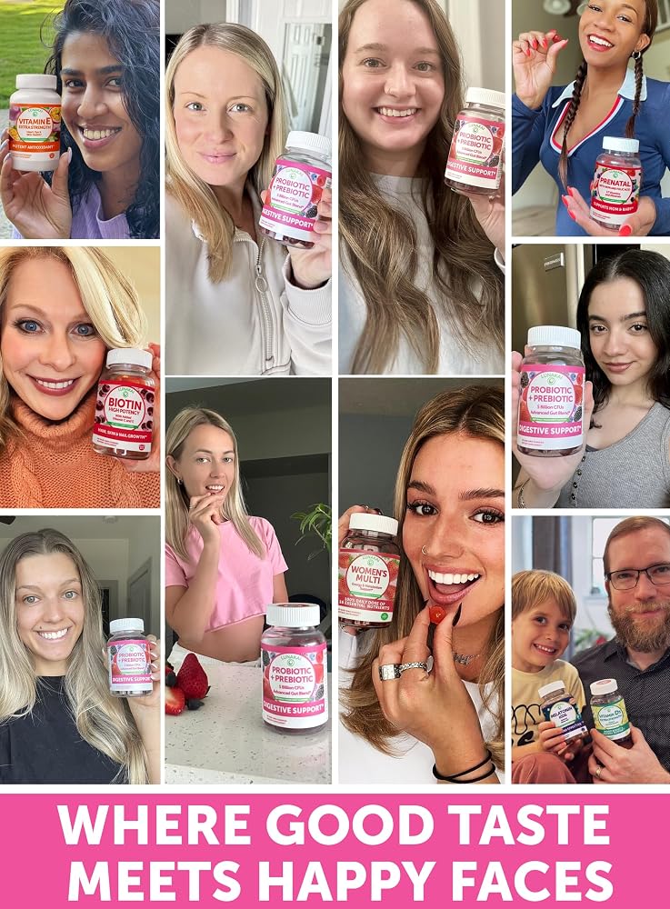 Lunakai Probiotic Gummies for Digestive Health - 5 Billion CFUs