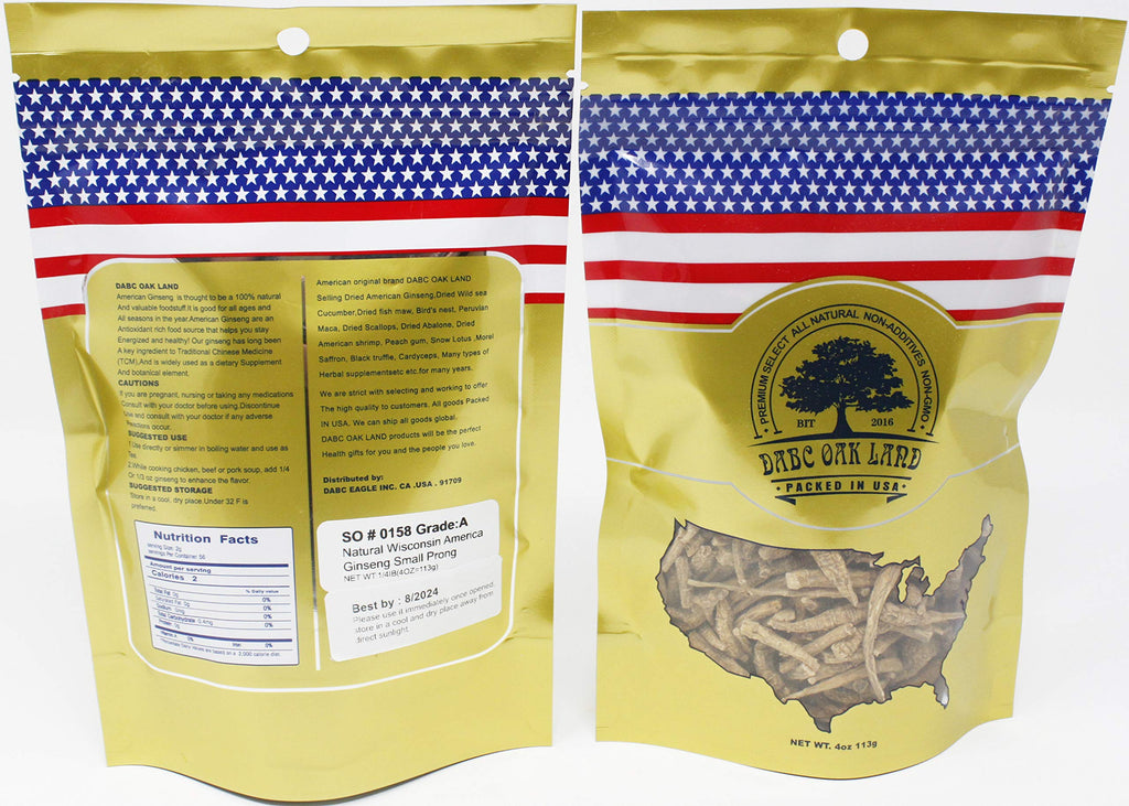 DABC OAK LAND American Ginseng Tea from Wisconsin - 4oz - image 4