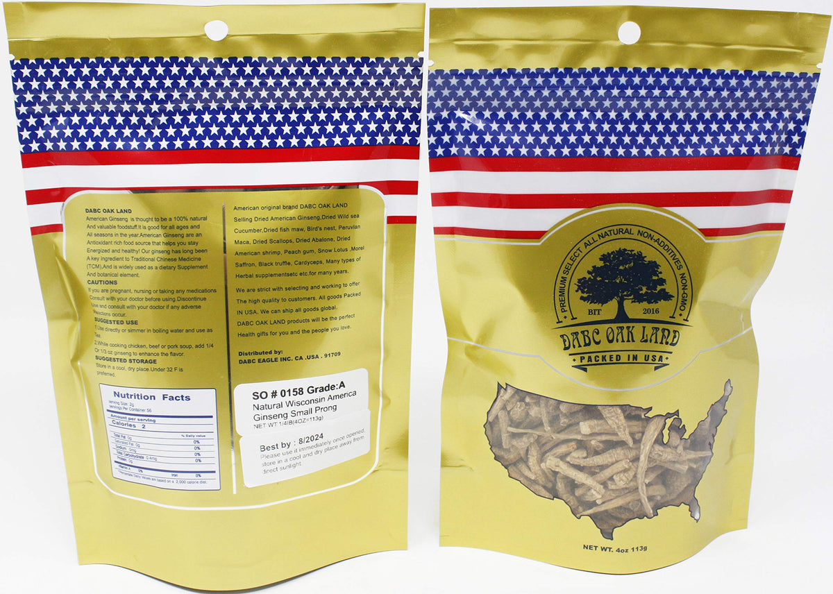 DABC OAK LAND American Ginseng Tea from Wisconsin - 4oz - image 4