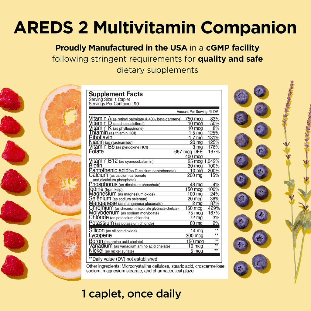Viteyes AREDS 2 Capsules and Companion Multivitamin - 3 Month Supply - image 7