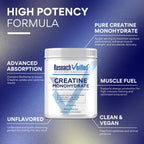 Research Verified Creatine Monohydrate - 300 GR (10.6 OZ.)