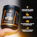 Huge Supplements Wrecked Pre Workout, Advanced Formula, Boosts