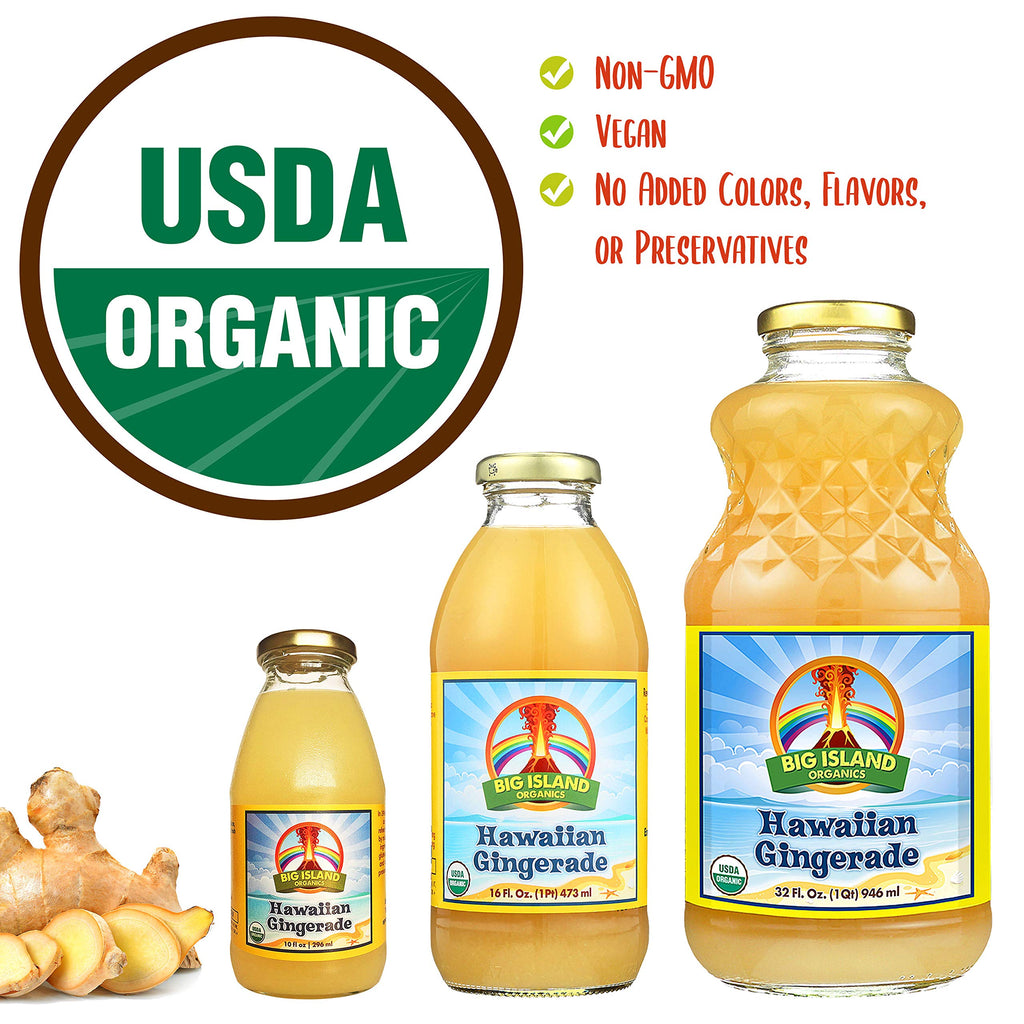 Big Island Organics Hawaiian Gingerade Organic Ginger Juice - 32 Fl Oz - image 6
