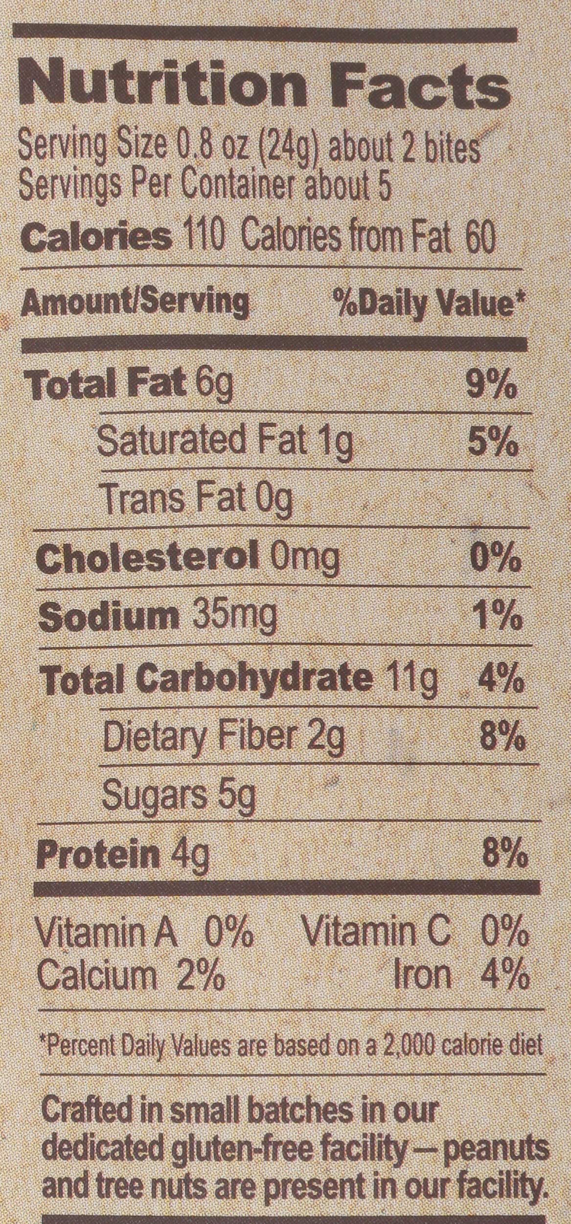 The GFB Protein Bites Dark Chocolate Hazelnut - 4 oz - image 3