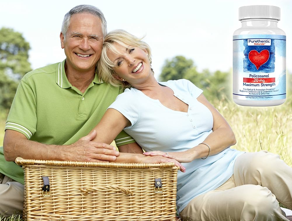 Purethentic Naturals Policosanol 20mg Cardiovascular Support - 100 Capsules - image 5