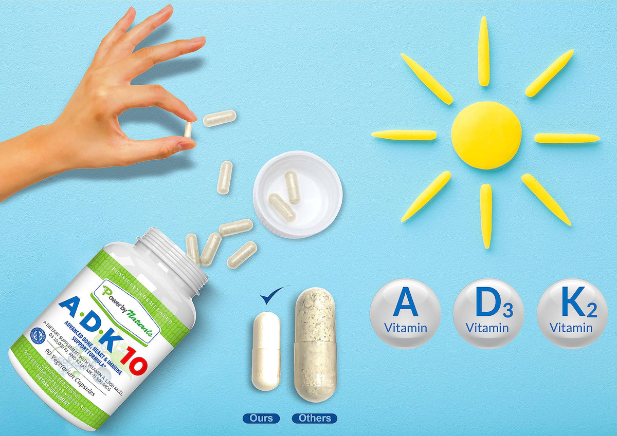 Power By Naturals ADK Vitamin Supplement