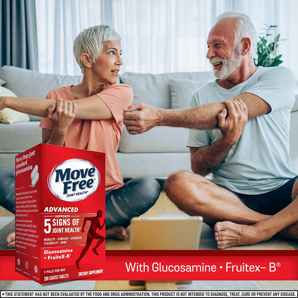 Move Free Advanced Glucosamine Chondroitin Joint Support - 200 Tablets - image 2