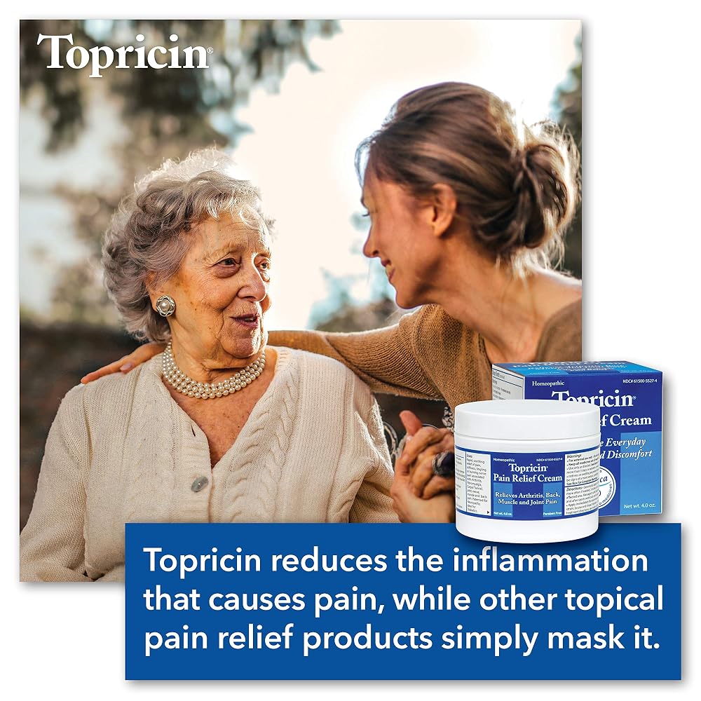 Topricin Pain Relief Cream Fast Acting Rub - 4 oz - image 4