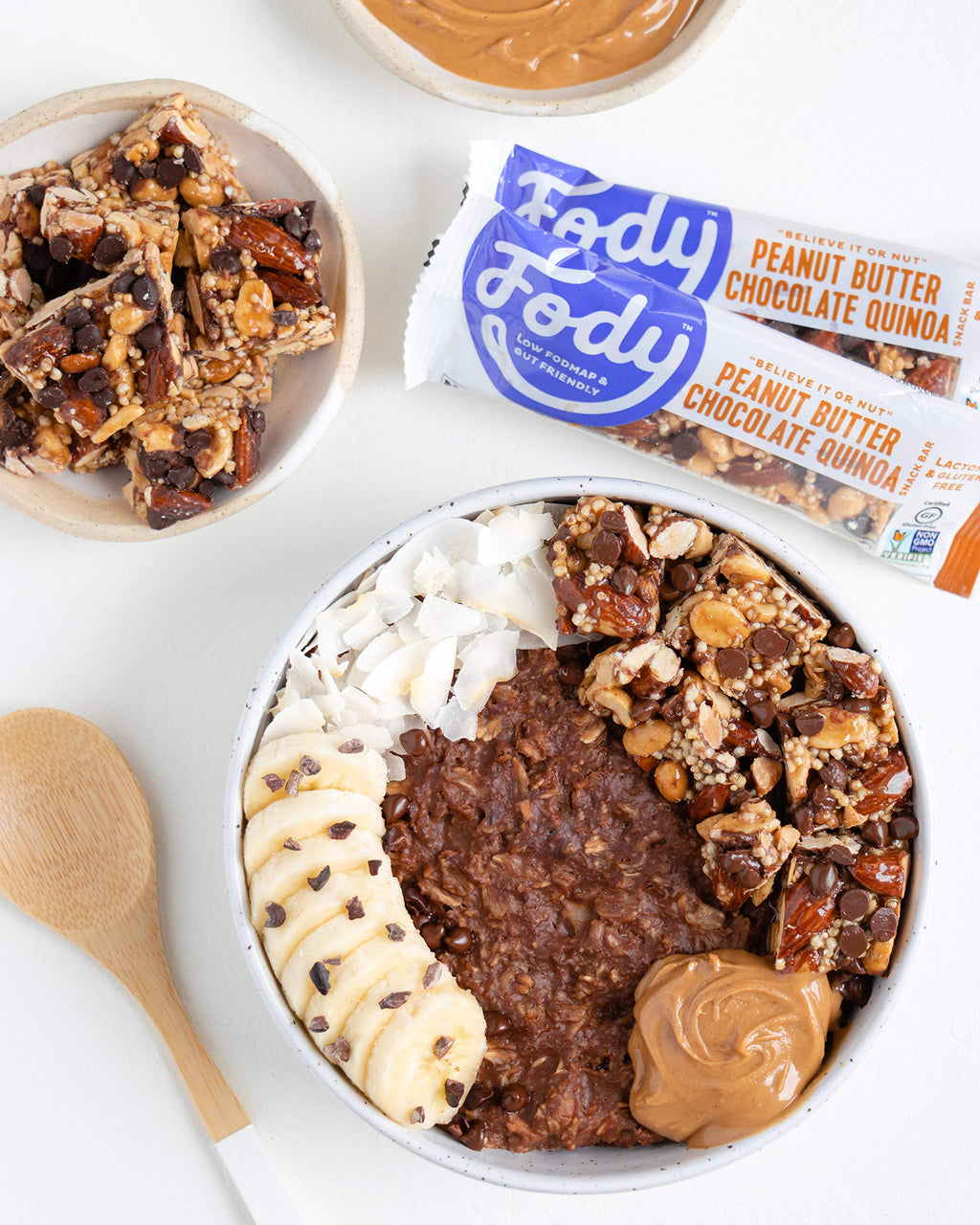 Fody Peanut Butter Chocolate Quinoa Snack Bars - 12 Count - image 5