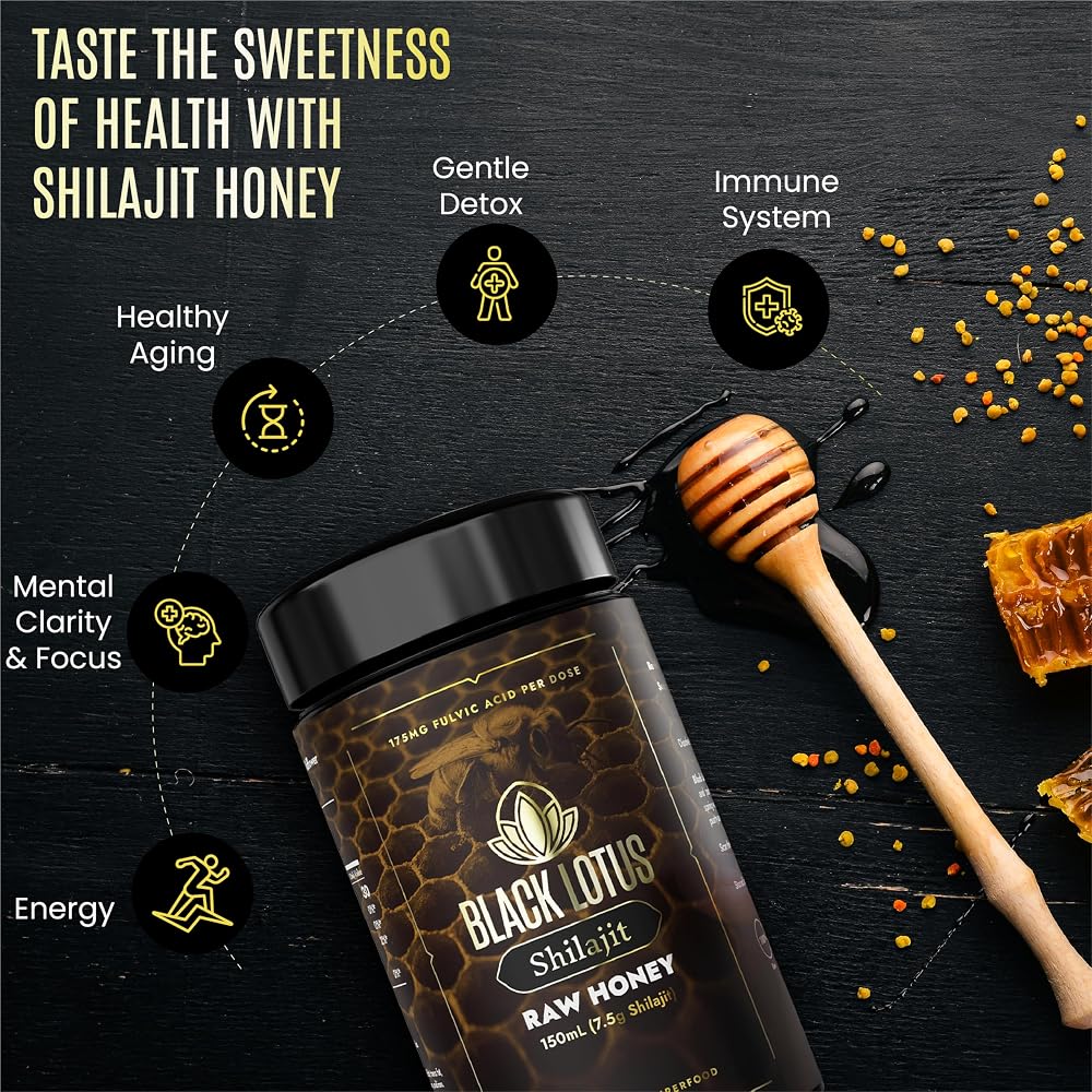 Black Lotus Pure Shilajit Resin Liquid Tincture - 150ml - image 4