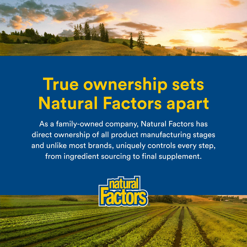 Natural Factors Micronized L-Glutamine Amino Acid 5,000 mg - 90 Servings - image 7