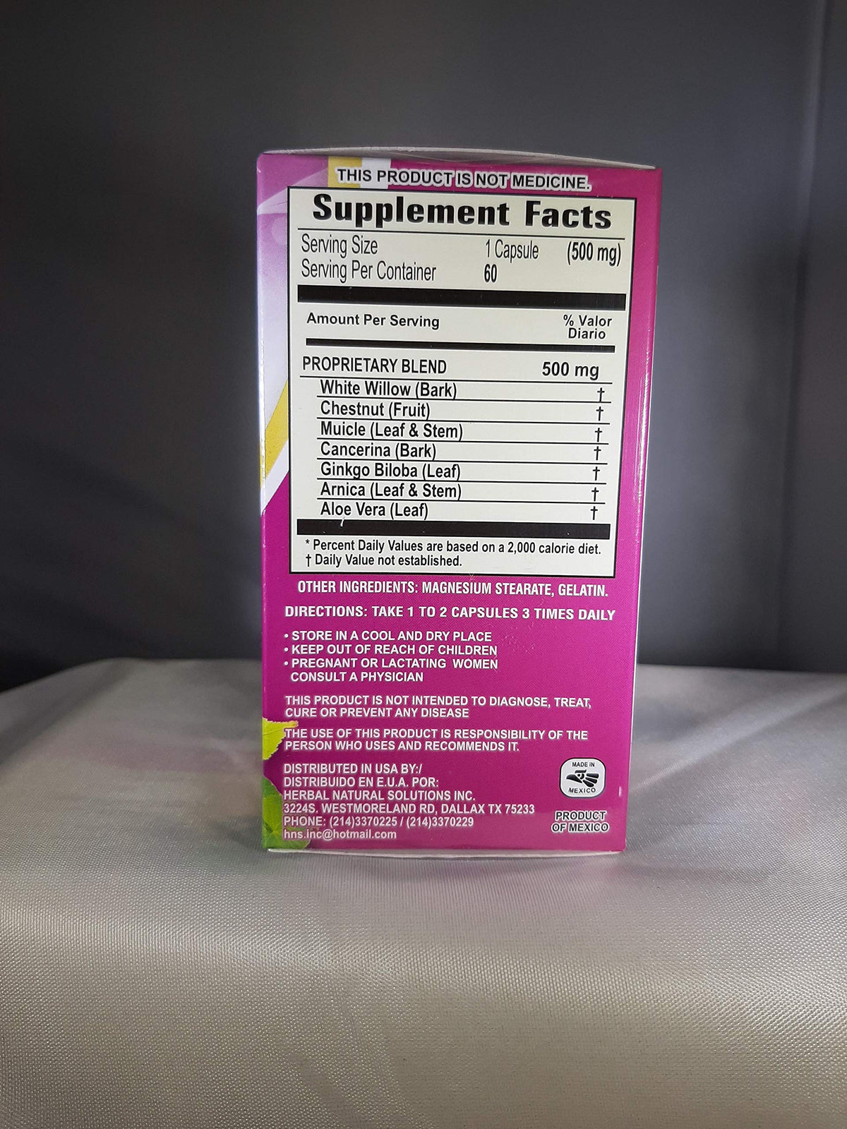 Herbal Solutions Health Cir-Q Activ Capsules - 60 Capsules - image 2