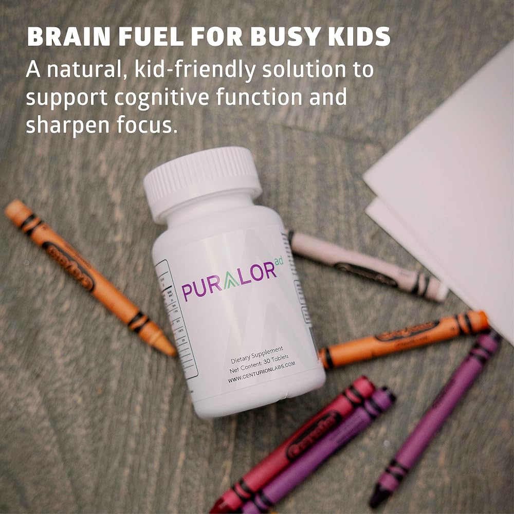 Centurion Health Puralor AD Cognitive Supplement for Kids - 30 Tablets - image 5