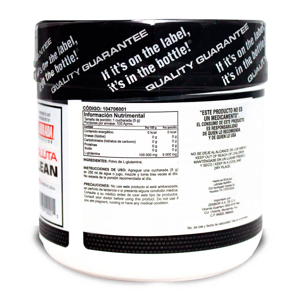 Labrada GlutaLean L-Glutamine Powder - 500g - image 2