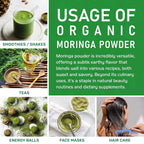 Jiva Organics Moringa Powder - 1.25 LB Bulk Bag - image 7