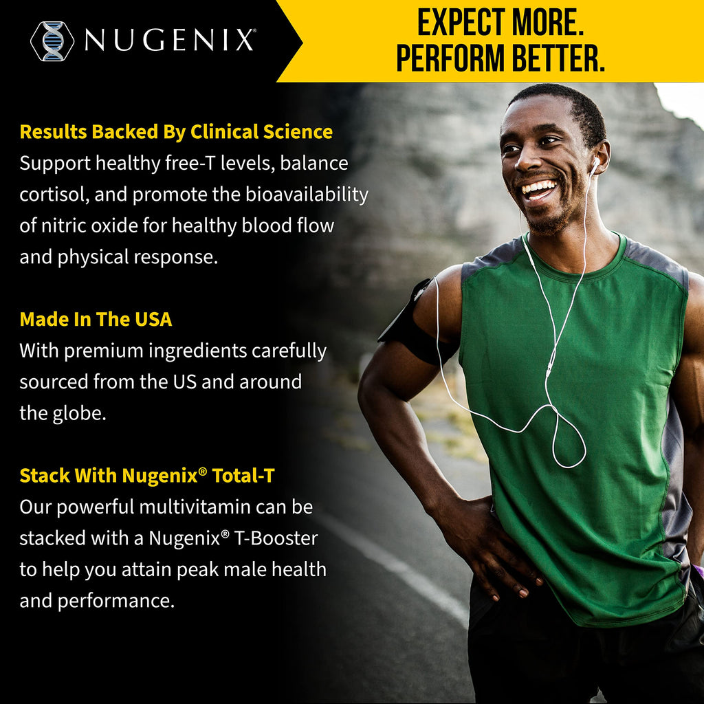 Nugenix Multivitamin for Men Testosterone Support - 60 Tablets - image 4