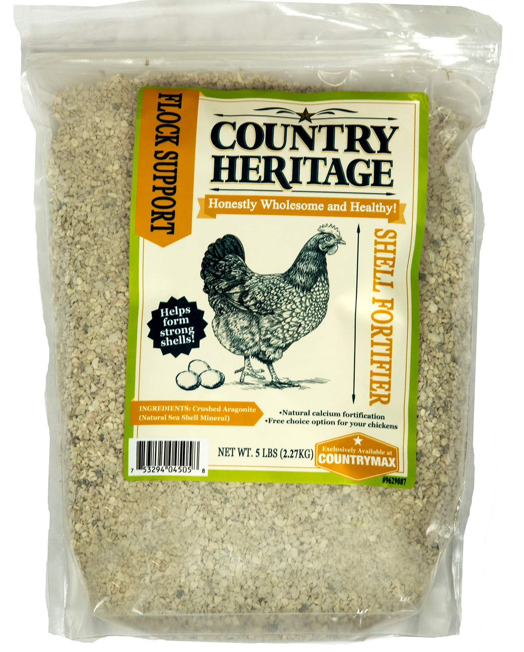 Country Heritage Chicken Egg Shell Hardener Calcium Supplement - 5 lb