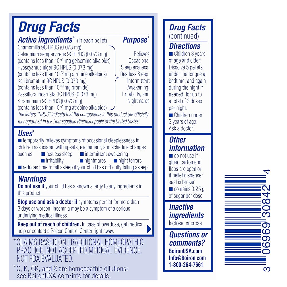 Boiron SleepCalm Kids Sleep Aid Melatonin-Free - image 2