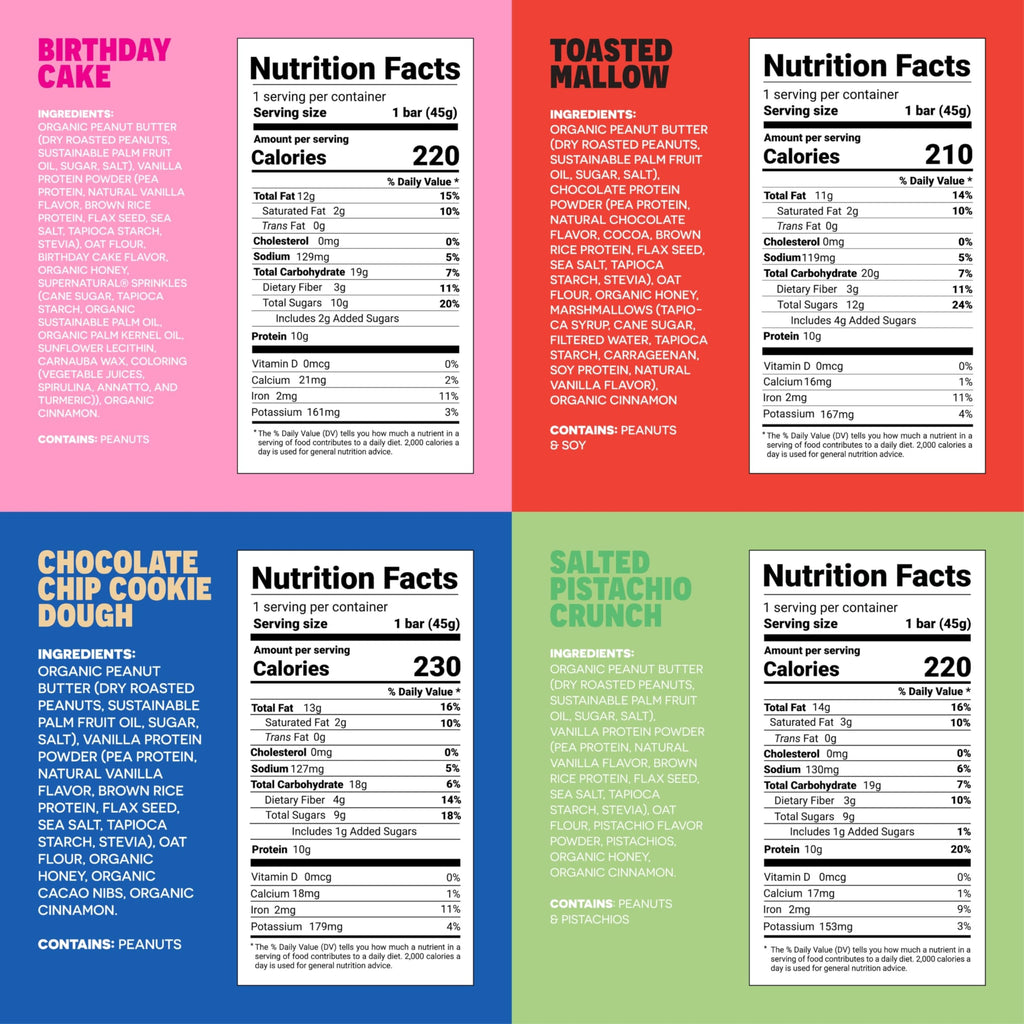 FRO PRO Peanut Butter Protein Bars, Plant Based - 6 Pack - image 3